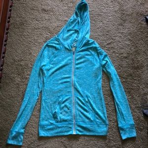 mossimo supply co hooded zip up sweater jacket